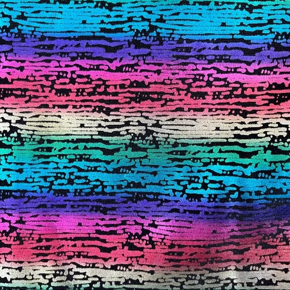 Metallic Rainbow Bodycon Mini Dress - Picture 3 of 7